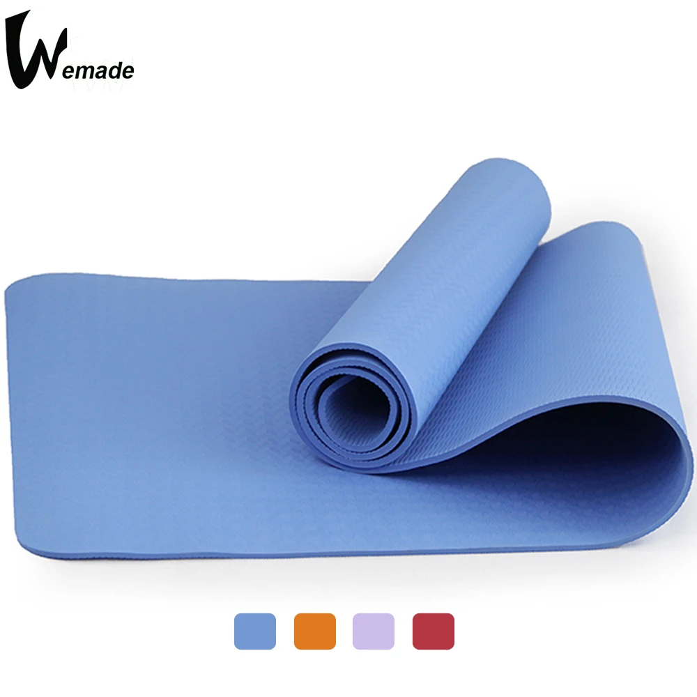 6mm TPE Yoga Mat Exercise Mat Non-Slip Texture Eco Friendly Exercise & Workout Mat (183*61cm)
6mm TPE Yoga Mat Exercise Mat Non-Slip Texture Eco Friendly Exercise & Workout Mat (183*61cm)