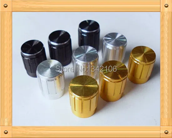Free Shipping!!! 20pcs Aluminum potentiometer knob / volume control knob cap / DIY preferred audio assembly accessories
Free Shipping!!! 20pcs Aluminum potentiometer knob / volume control knob cap / DIY preferred audio assembly accessories