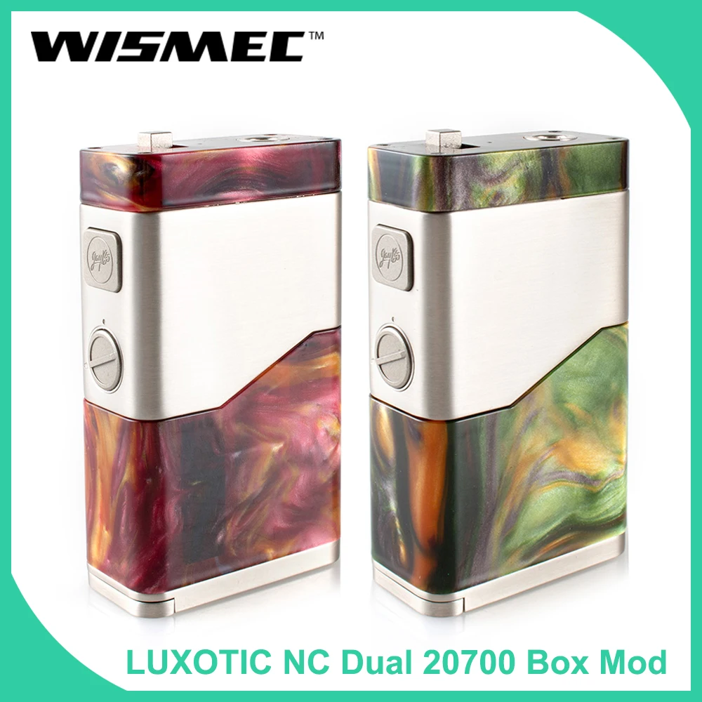Original WISMEC LUXOTIC NC 20700 Box MOD 250W By Dual 18650/20700 battery Not included Electronic Cigarette vape mod
Original WISMEC LUXOTIC NC 20700 Box MOD 250W By Dual 18650/20700 battery Not included Electronic Cigarette vape mod