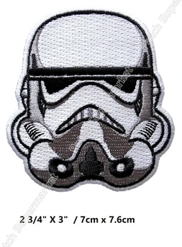 Star Wars Stormtrooper Calavera Helmet Iron On Clothing Patches TV Series Movie Embroidery badge Halloween Cosplay Costume diy
Star Wars Stormtrooper Calavera Helmet Iron On Clothing Patches TV Series Movie Embroidery badge Halloween Cosplay Costume diy