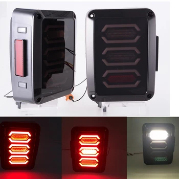 LED Tail Lights 07-16 For Jeep Wrangler JK Tail Light Brake Reverse Turn Singal Lamp Back Up Rear Parking Stop Light DRL
LED Tail Lights 07-16 For Jeep Wrangler JK Tail Light Brake Reverse Turn Singal Lamp Back Up Rear Parking Stop Light DRL