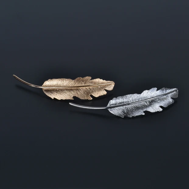 new hair accessories metal temperament of feather hair clip hairpin leaf spring tide restoring ancient ways female bang clip
new hair accessories metal temperament of feather hair clip hairpin leaf spring tide restoring ancient ways female bang clip