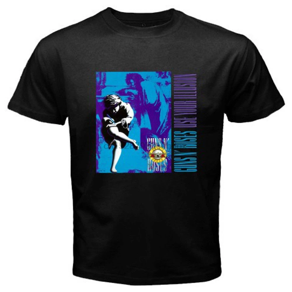 Men Clothes 2019 Hip Hop Harajuku Shirts Guns N Roses Use Your Illusion Axl Rose Slash Men Black T Shirt Size S To 3Xl
Men Clothes 2019 Hip Hop Harajuku Shirts Guns N Roses Use Your Illusion Axl Rose Slash Men Black T Shirt Size S To 3Xl