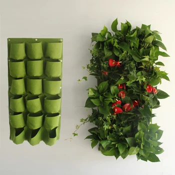 Plant hanging bag with 18 pots of vertical greening plants garden balcony hanging stereo flower pot pots for planting decoration
Plant hanging bag with 18 pots of vertical greening plants garden balcony hanging stereo flower pot pots for planting decoration