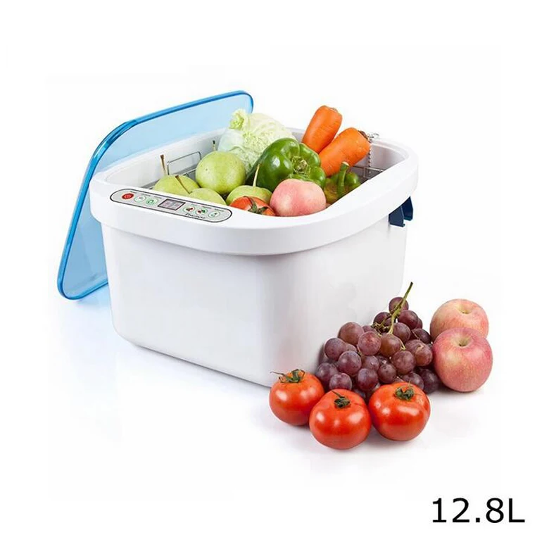 12.8L Home application Ultrasonic Ozone Vegetable and Fruit Sterilizer tank cleaner with time control KD-6001 100W 40KHZ
12.8L Home application Ultrasonic Ozone Vegetable and Fruit Sterilizer tank cleaner with time control KD-6001 100W 40KHZ