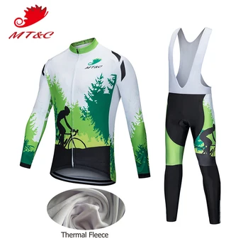 MT&C Winter Cycling Jersey Set Green Forest Explorer Windbreak Clothes Fleece Quick Dry Gel Pad Cycling Sportswear Bike Clothes
MT&C Winter Cycling Jersey Set Green Forest Explorer Windbreak Clothes Fleece Quick Dry Gel Pad Cycling Sportswear Bike Clothes