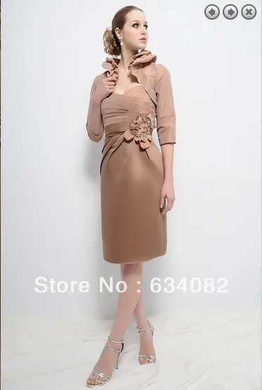 free shipping new design dinner dress 2016 elegant dress plus size vestidos formal short Mother of the Bride Dresses with jacket
free shipping new design dinner dress 2016 elegant dress plus size vestidos formal short Mother of the Bride Dresses with jacket