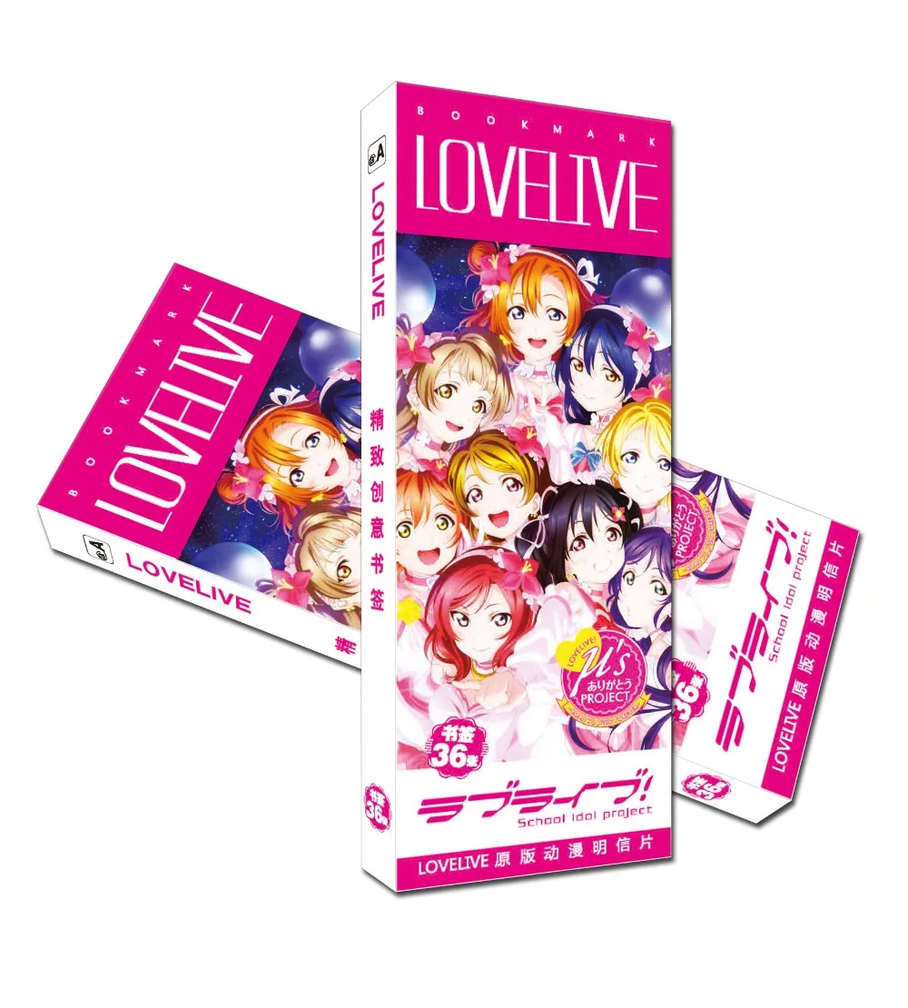 36 Pcs/Set Anime Lovelive Paper Bookmark Stationery Bookmarks Book Holder Message Card Gift Stationery
36 Pcs/Set Anime Lovelive Paper Bookmark Stationery Bookmarks Book Holder Message Card Gift Stationery