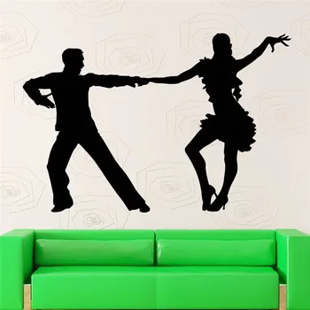 Latin Dacers Dancing Silhouette Wall Sticker Home Livingroom Fashion Style Decorative Wall Poster Vinyl Mural
Latin Dacers Dancing Silhouette Wall Sticker Home Livingroom Fashion Style Decorative Wall Poster Vinyl Mural