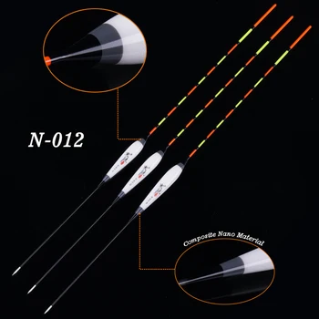 3pcs/lot Fishing Floats Composite Nano Flotador Pesca 1-3# Crucian Preferred Stoppers Bobbers Fishing Accessories Tackles (N012)
3pcs/lot Fishing Floats Composite Nano Flotador Pesca 1-3# Crucian Preferred Stoppers Bobbers Fishing Accessories Tackles (N012)