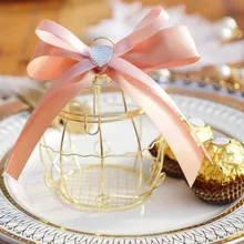 NEW TY Mini metal gold vintage retro bird cage candy boxes baby shower favor gift box for guests party birthday Souvenir
NEW TY Mini metal gold vintage retro bird cage candy boxes baby shower favor gift box for guests party birthday Souvenir