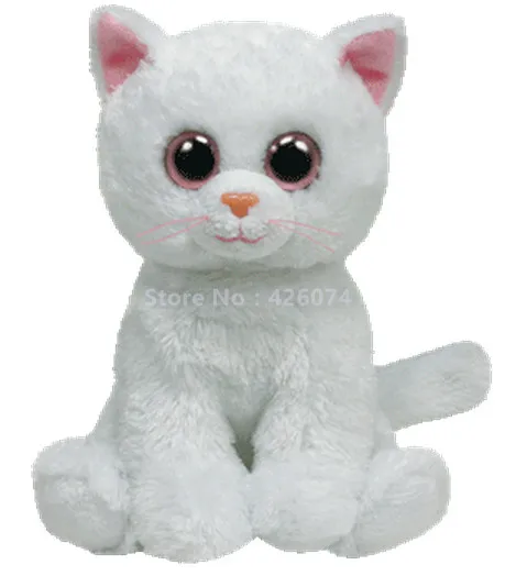 New Big Eyes Stuffed Animals Bianca White Cat Kids Plush Toys For Children Gifts 15CM
New Big Eyes Stuffed Animals Bianca White Cat Kids Plush Toys For Children Gifts 15CM