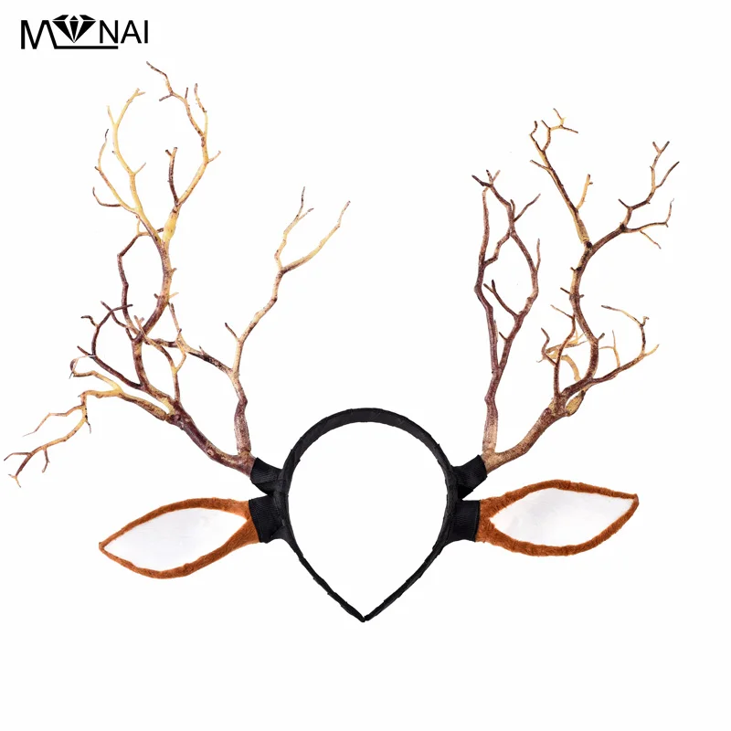 Handmade Christmas Fairy & Witch Tree Branches Antlers Headband Cosplay Party Headpiece Decoration Steampunk Photography
Handmade Christmas Fairy & Witch Tree Branches Antlers Headband Cosplay Party Headpiece Decoration Steampunk Photography