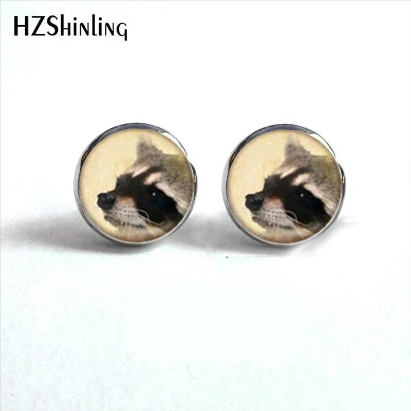 NES-00118 Raccoon Earrings Nature Earrings Ear Studs Cute Raccoon Jewelry Glass Cabochon Earrings Handmade HZ4
NES-00118 Raccoon Earrings Nature Earrings Ear Studs Cute Raccoon Jewelry Glass Cabochon Earrings Handmade HZ4