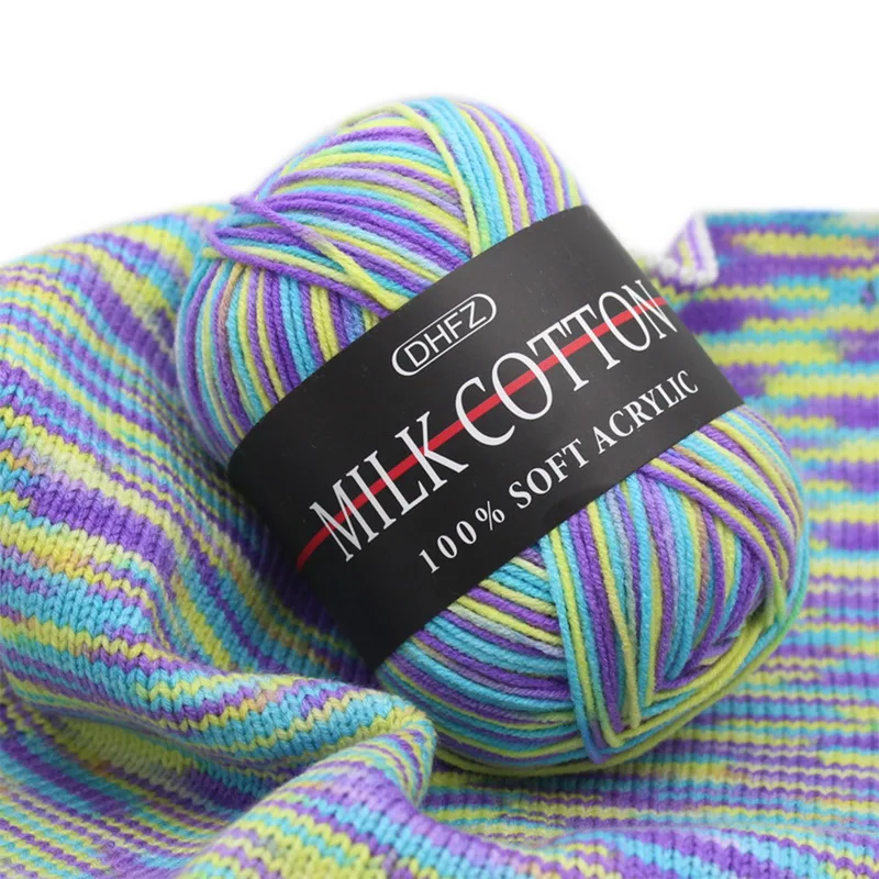 High Quality Soft Milk Cotton Yarn Baby Wool Yarn Thick Yarn For Knitting Scarf Hand Knitting Blanket Crochet Yarn New
High Quality Soft Milk Cotton Yarn Baby Wool Yarn Thick Yarn For Knitting Scarf Hand Knitting Blanket Crochet Yarn New