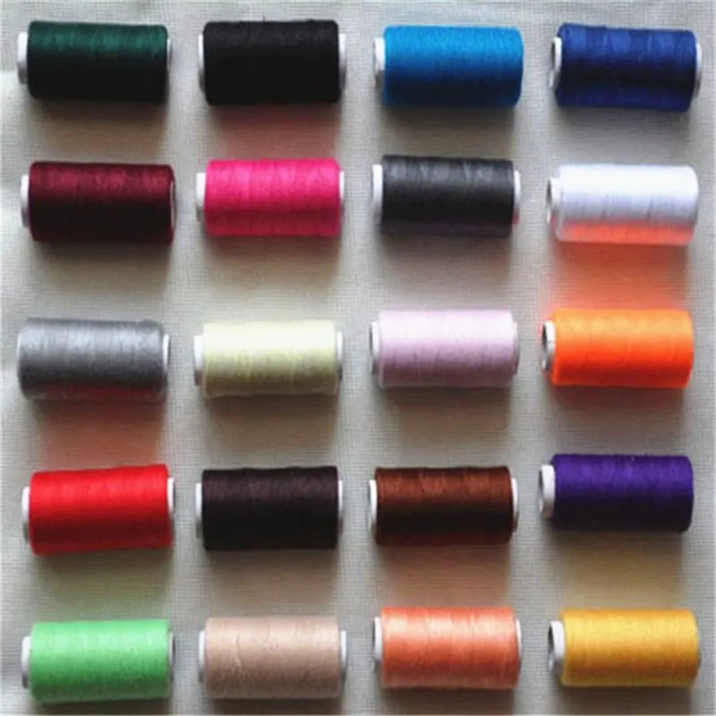2pc 200yards Sewing Thread Polyester Thread Set Strong And Durable Sewing Threads For Hand Machines
2pc 200yards Sewing Thread Polyester Thread Set Strong And Durable Sewing Threads For Hand Machines