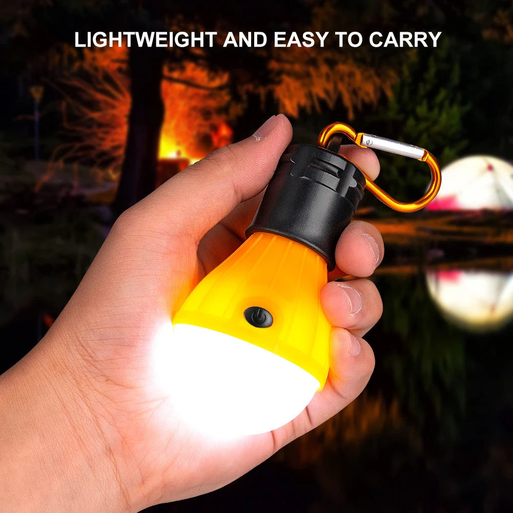 Portable Handy LED Bulb Light 3 Modes Tent Lamp Outdoor Soft Emergency Tent Light Energy Saving For Camping Hunting
Portable Handy LED Bulb Light 3 Modes Tent Lamp Outdoor Soft Emergency Tent Light Energy Saving For Camping Hunting