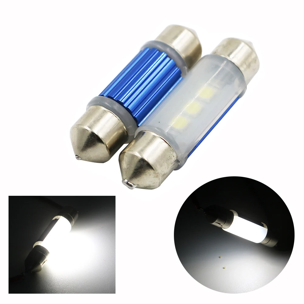 YSY 500X 3030 Glass 3SMD Interior Car Lights Festoon 31mm 36mm 39mm 42mm Canbus Error Free Led bulbs License Plate Dome Light
YSY 500X 3030 Glass 3SMD Interior Car Lights Festoon 31mm 36mm 39mm 42mm Canbus Error Free Led bulbs License Plate Dome Light