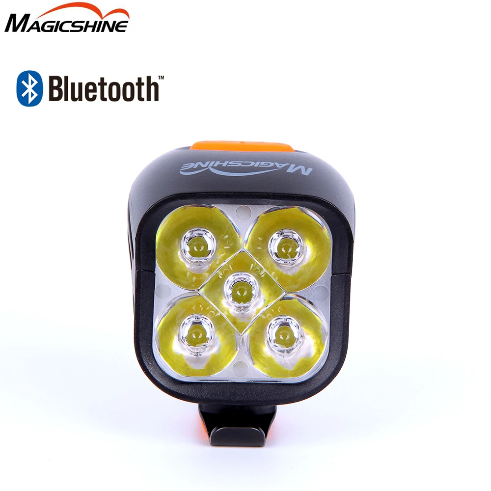 

Magicshine MJ-906B Bluetooth Bicycle Light 5* CREE XM-L2 max 5000 lumen 20 degree Bike Front Light 18650 *4 battery pack