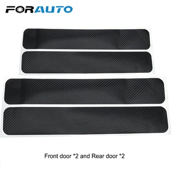 FORAUTO 4Pcs/Set Anti Scratch With Scraper Universal Carbon Fiber Door Plate Sticker Car Door Plate Sill Scuff Cover Car Styling
FORAUTO 4Pcs/Set Anti Scratch With Scraper Universal Carbon Fiber Door Plate Sticker Car Door Plate Sill Scuff Cover Car Styling