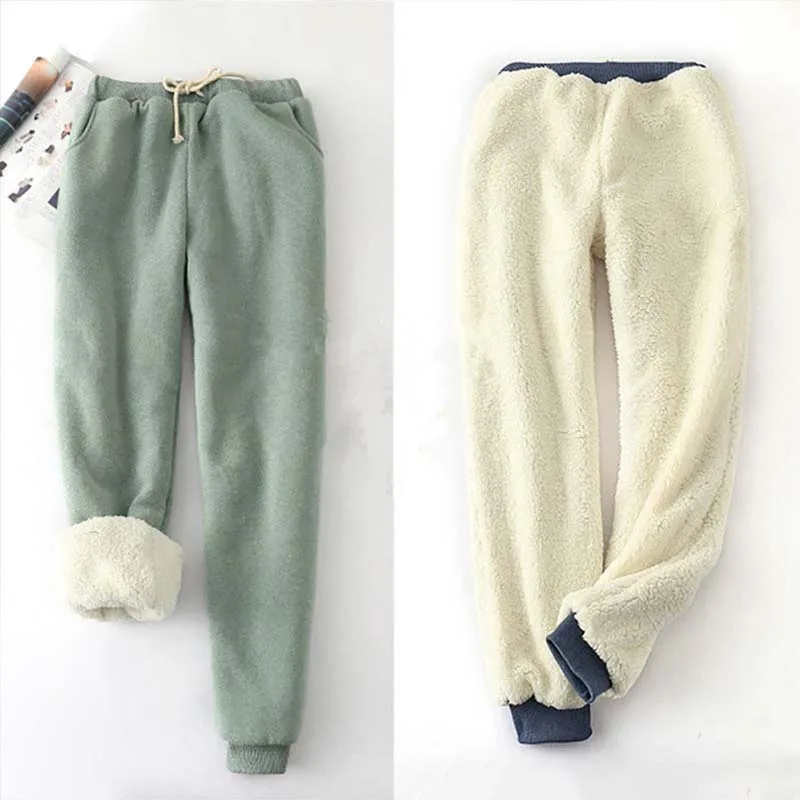2019 Fashion Autumn Winter Women's Pants Thicker Warm Elastic Waist Trousers Loose Solid Color Casual Cotton Soft Sweatpants
2019 Fashion Autumn Winter Women's Pants Thicker Warm Elastic Waist Trousers Loose Solid Color Casual Cotton Soft Sweatpants