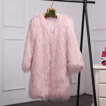 European and American Imitated Mongolia Sheep Fur Clothes Winter Women's Clothing Long Clothes Women's Faux Fur Coat
European and American Imitated Mongolia Sheep Fur Clothes Winter Women's Clothing Long Clothes Women's Faux Fur Coat