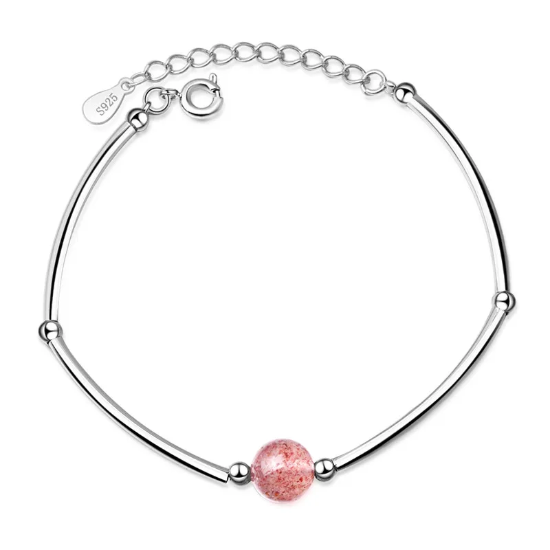 LUKENI Top Quality 925 Sterling Silver Bracelets For Women Jewelry Lady Romantic Crystal Pink Ball Bracelets Female Accessories
LUKENI Top Quality 925 Sterling Silver Bracelets For Women Jewelry Lady Romantic Crystal Pink Ball Bracelets Female Accessories