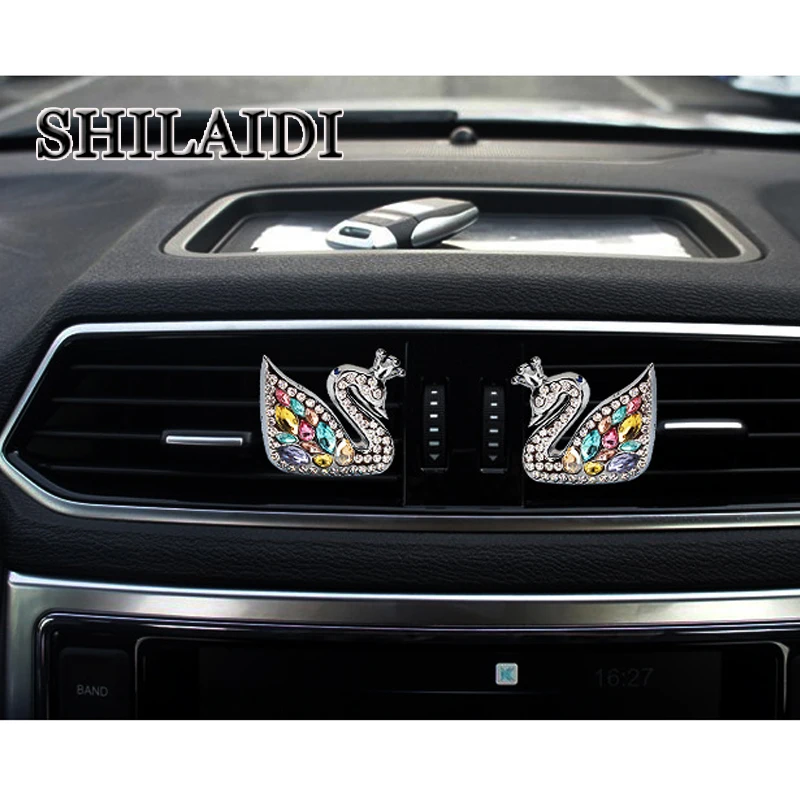 Auto Accessories 3D Crown Swan crystal Perfume Bottle Atomizer Spray Scent Pum car outlet freshener purifier car ornaments
Auto Accessories 3D Crown Swan crystal Perfume Bottle Atomizer Spray Scent Pum car outlet freshener purifier car ornaments