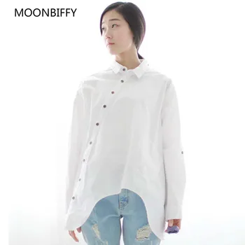 2018 Autumn New Maternity Women Shirt Cotton Linen Button White Blue Floral Turn-down Collar Irregular Loose Maternity Blouse
2018 Autumn New Maternity Women Shirt Cotton Linen Button White Blue Floral Turn-down Collar Irregular Loose Maternity Blouse