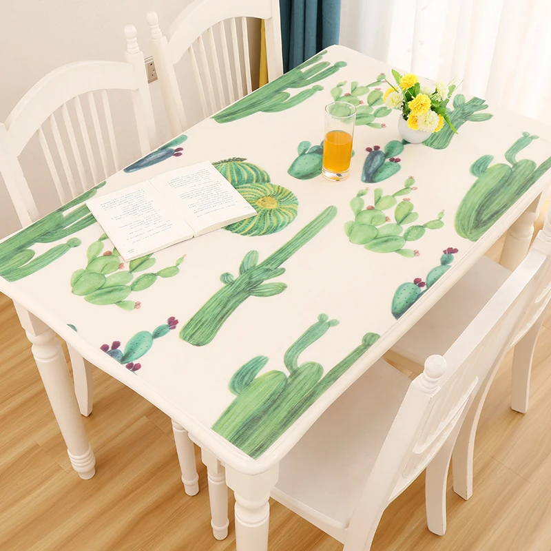 Nordic Green plant tablecloth waterproof Anti-scalding oil-proof pvc plastic Table mat Party festival table decoration cover pad
Nordic Green plant tablecloth waterproof Anti-scalding oil-proof pvc plastic Table mat Party festival table decoration cover pad