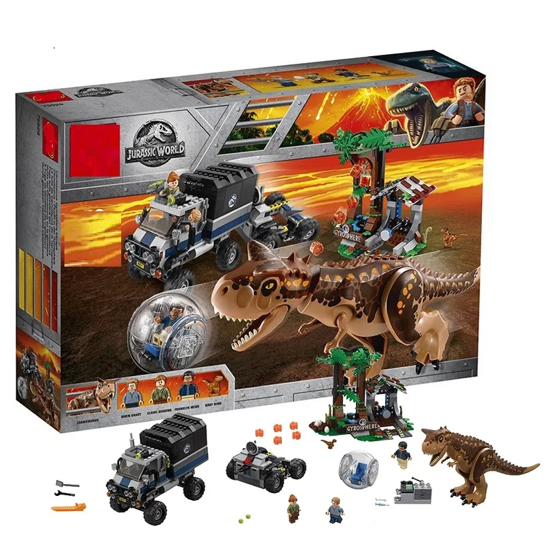 Carnotaurus Gyrosphere Escape Bricks Toys Compatible Legoinglys Jurassic World 75929 Building Blocks Boys Christmas Gifts Toys
Carnotaurus Gyrosphere Escape Bricks Toys Compatible Legoinglys Jurassic World 75929 Building Blocks Boys Christmas Gifts Toys