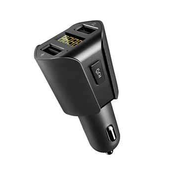 CDEN FM Transmitter Dual USB Car Charger Car MP3 Music Player U Disk Player Car Bluetooth Handset-free Hearing Kit
CDEN FM Transmitter Dual USB Car Charger Car MP3 Music Player U Disk Player Car Bluetooth Handset-free Hearing Kit