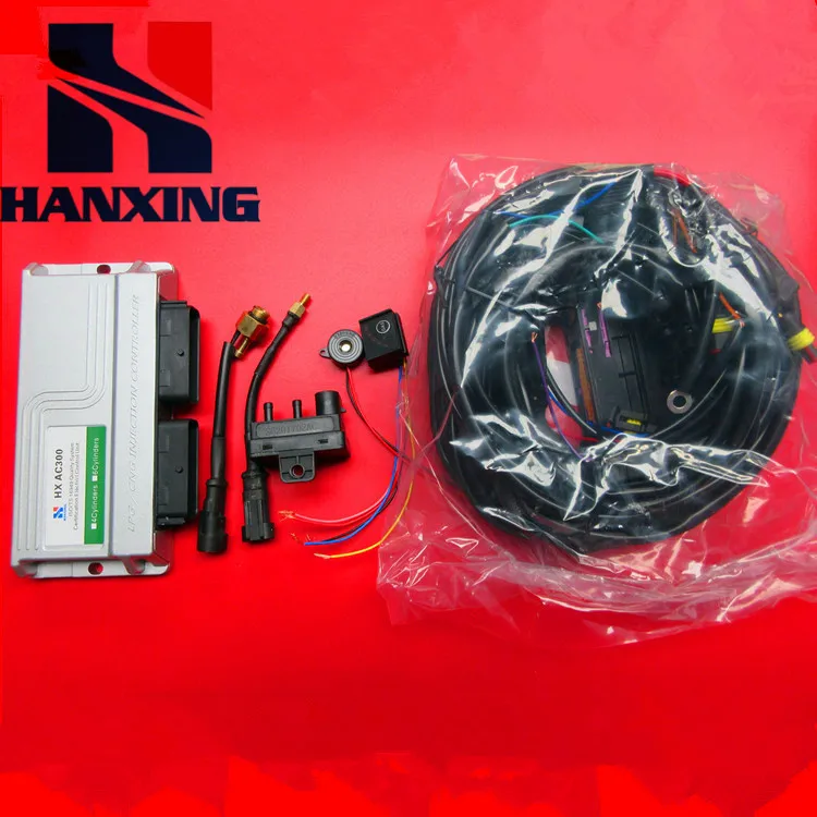 ECU kits for Vehicle gas CNG LPG electronic control system AC300 computer vehicle oil to gas electric control refit kit
ECU kits for Vehicle gas CNG LPG electronic control system AC300 computer vehicle oil to gas electric control refit kit