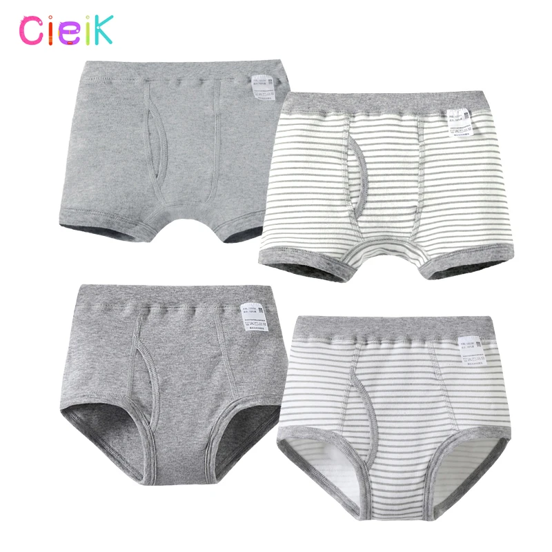 CieiK 4 Pcs/lot Boy Boxer Brief Underwear Cotton Children Panties Culotte Enfant Soft Teen Underpants 1-15 Years
CieiK 4 Pcs/lot Boy Boxer Brief Underwear Cotton Children Panties Culotte Enfant Soft Teen Underpants 1-15 Years