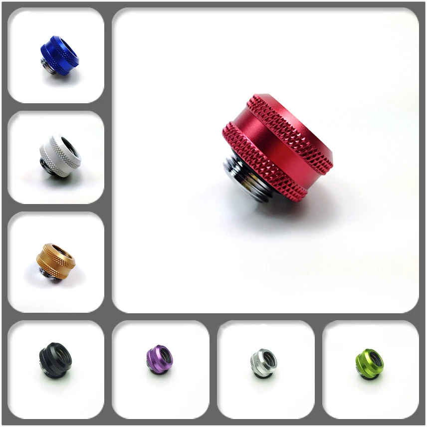 WinKool G1/4" Multi-Link adapter / fitting (14mm Rigid/Hard Tube) with 3 O-rings Sealing -----Gold/Blue/Red/White
WinKool G1/4" Multi-Link adapter / fitting (14mm Rigid/Hard Tube) with 3 O-rings Sealing -----Gold/Blue/Red/White