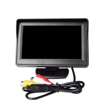 Ultra-thin 4.3-inch Reversing Display Two AV input backing cameras with desktop bracket on-board digital screen
Ultra-thin 4.3-inch Reversing Display Two AV input backing cameras with desktop bracket on-board digital screen