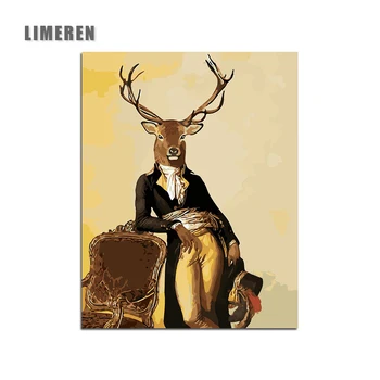Gentleman Mr Deer DIY Painting By Numbers Handpainted Animals Paint By Numbers Kits Home Wall Art Picture Christmas
Gentleman Mr Deer DIY Painting By Numbers Handpainted Animals Paint By Numbers Kits Home Wall Art Picture Christmas
