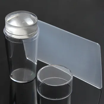 YZ11 Unique New Design Pure Clear Jelly Silicone Nail Art Stamper Scraper with Cap Transparent 2.8cm Nail Stamp Stamping Tools
YZ11 Unique New Design Pure Clear Jelly Silicone Nail Art Stamper Scraper with Cap Transparent 2.8cm Nail Stamp Stamping Tools