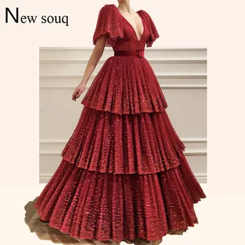 Robe De Soiree Shiny Tiered Princess Party Dress Arabic Middle East Evening Gowns 2019 Turkish Dubai Prom Dresses Custom Made
Robe De Soiree Shiny Tiered Princess Party Dress Arabic Middle East Evening Gowns 2019 Turkish Dubai Prom Dresses Custom Made