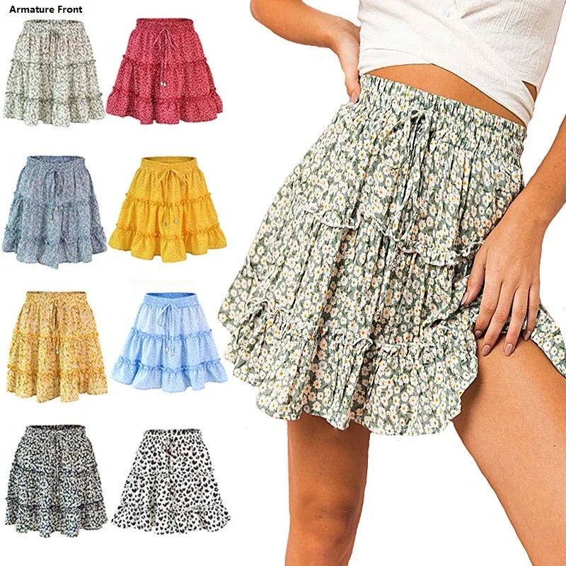 New Women clothes 2019 Summer skirt Fashion Print sexy kawaii Skirt High waist Bohemian mini skirt Made in China
New Women clothes 2019 Summer skirt Fashion Print sexy kawaii Skirt High waist Bohemian mini skirt Made in China