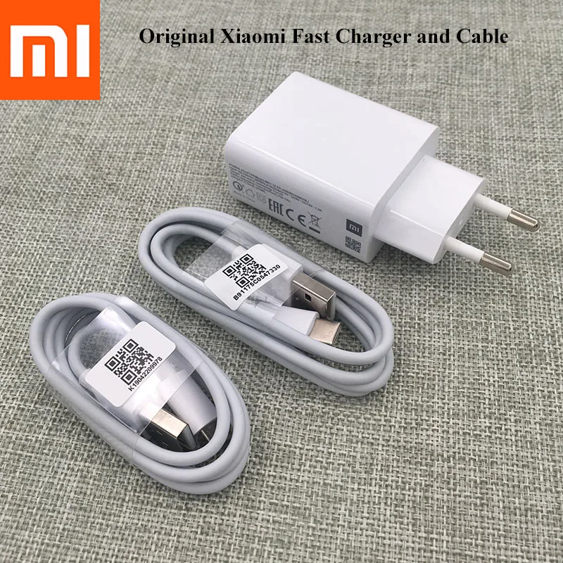 Original XIAOMI 9 SE Fast Charger 12V/1.5A USB Quick Charging USB Cable For Mi 9 t CC9 8 5 6 6X F1 A1 A2 Redmi Note 7 Pro 7A 6A
Original XIAOMI 9 SE Fast Charger 12V/1.5A USB Quick Charging USB Cable For Mi 9 t CC9 8 5 6 6X F1 A1 A2 Redmi Note 7 Pro 7A 6A