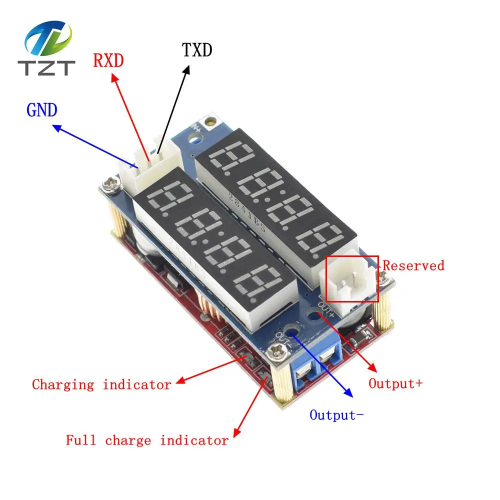 Hot Selling 1PC 5A Adjustable Power CC/CV Step-down Charge Module LED Driver Voltmeter Ammeter Constant current constant voltage
Hot Selling 1PC 5A Adjustable Power CC/CV Step-down Charge Module LED Driver Voltmeter Ammeter Constant current constant voltage