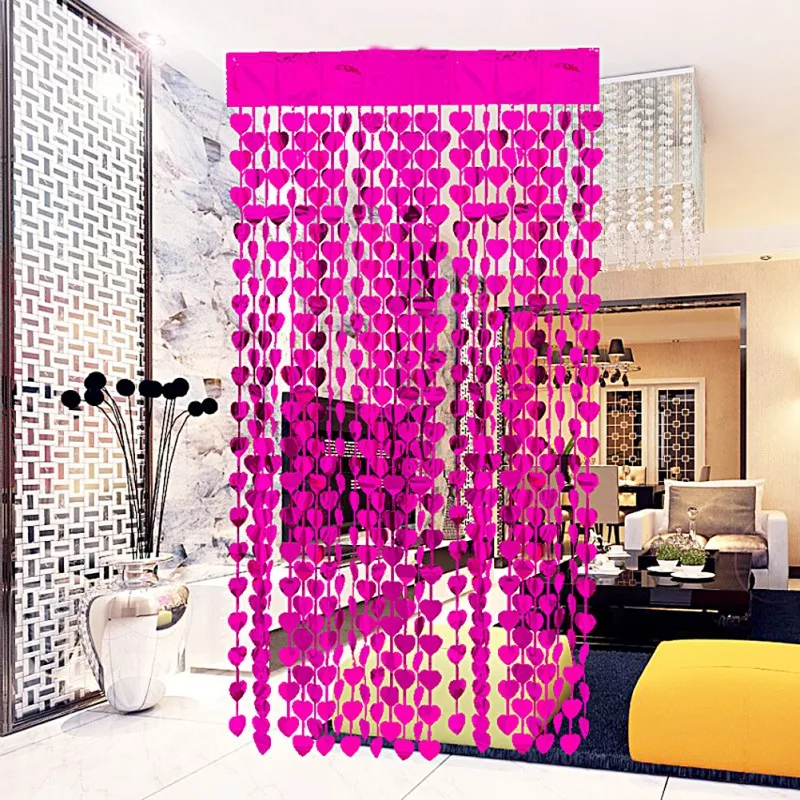Heart Shape Curtain Divider Sheer Valance Festival Party supplies PVC sequins Curtain Interior Decorative DIY Wedding supplies
Heart Shape Curtain Divider Sheer Valance Festival Party supplies PVC sequins Curtain Interior Decorative DIY Wedding supplies