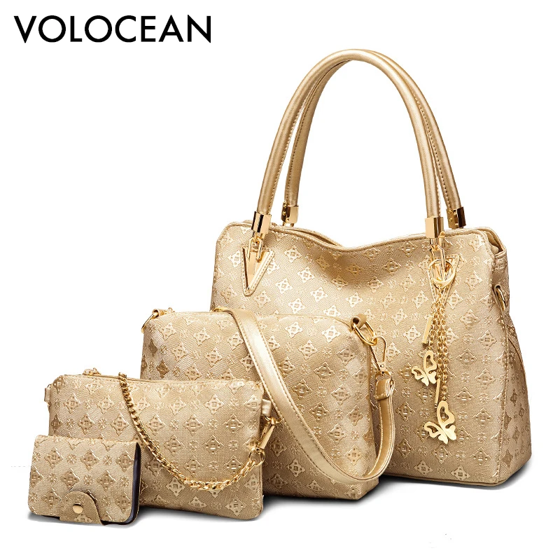 Famous Brand Tote Bags Luxury High Quality Designer Printing Handbag Fashion Leather Lady Purses For Women 4 piece Set
Famous Brand Tote Bags Luxury High Quality Designer Printing Handbag Fashion Leather Lady Purses For Women 4 piece Set