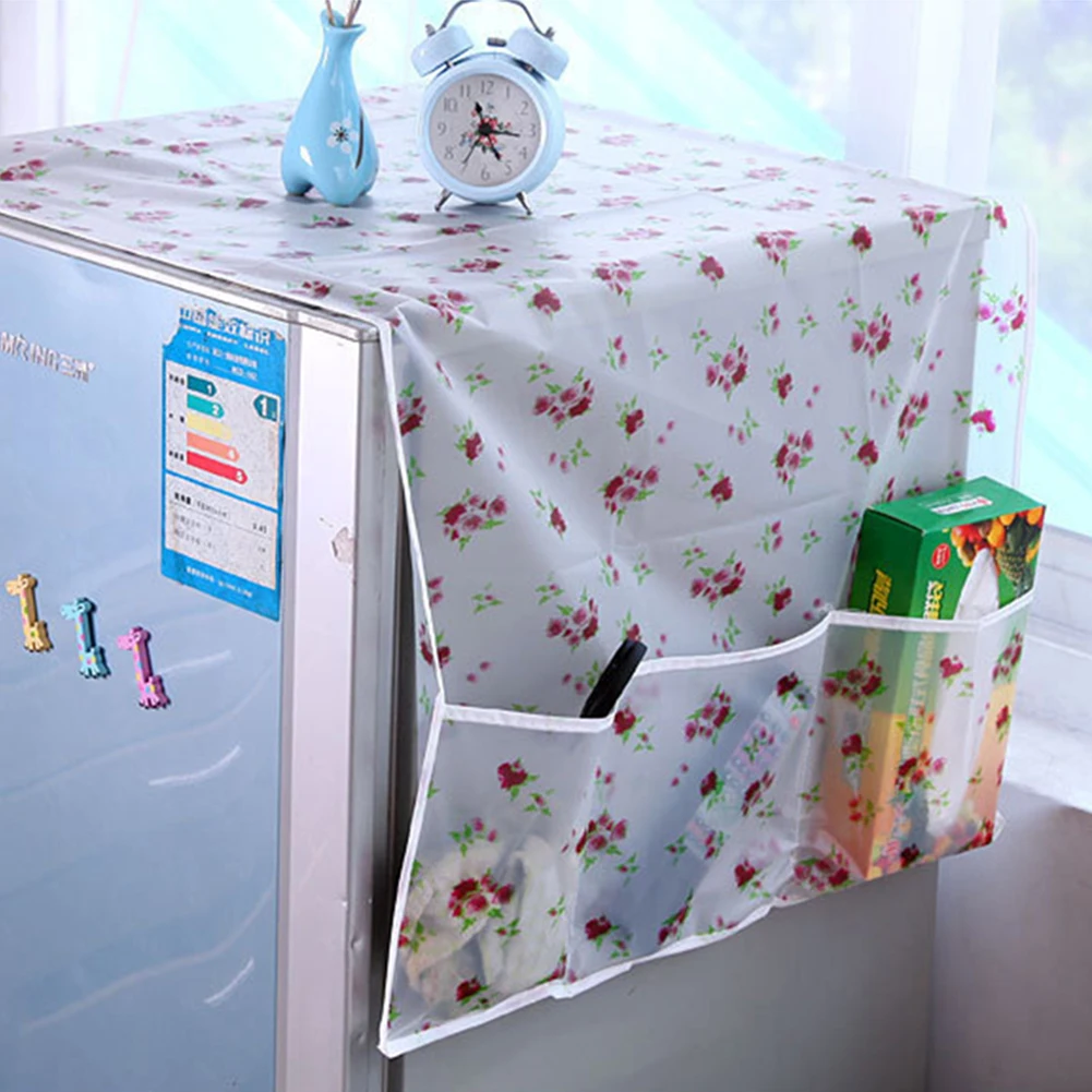 Printing PEVA Pouch Dust Cover Organizer Multipurpose Washing Machine Refrigerator Space Saving Kitchen With Storage Bag
Printing PEVA Pouch Dust Cover Organizer Multipurpose Washing Machine Refrigerator Space Saving Kitchen With Storage Bag