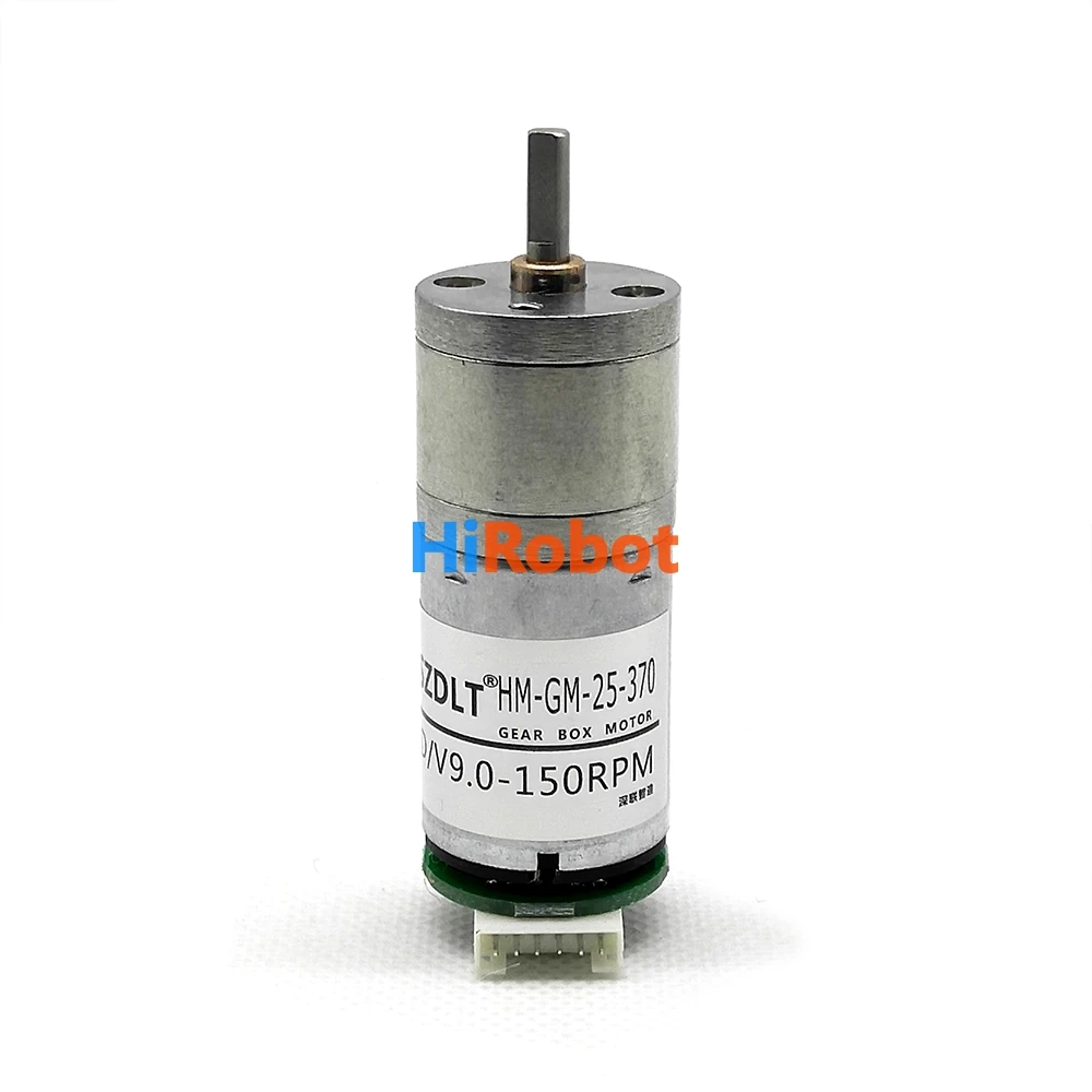 GM25 370 Большой мощный полностью металлический двигатель с датчиком холла мотор