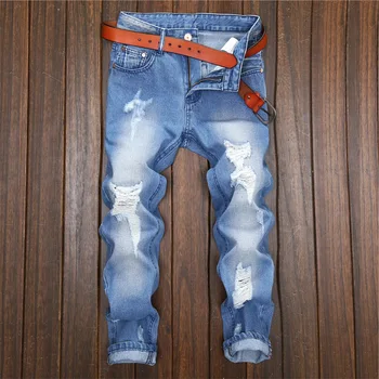HOT 2020 Fashion Casual hip hop denim Ripped Hole Man cowboy leisure feet high street wind hole design straight jeans men
HOT 2020 Fashion Casual hip hop denim Ripped Hole Man cowboy leisure feet high street wind hole design straight jeans men