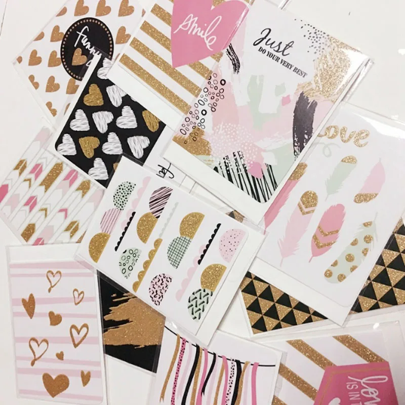 10 Pcs/pack Kawaii Sweet New Year Merry Christmas Cards Bronzing Greeting Card Postcard Birthday Letter Envelope Gift Card
10 Pcs/pack Kawaii Sweet New Year Merry Christmas Cards Bronzing Greeting Card Postcard Birthday Letter Envelope Gift Card