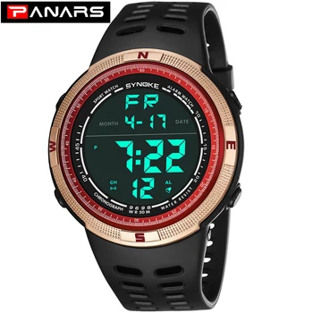 PANARS Men Watches Sports Waterproof Digital Luminous Watch Fashion Casual Electronics Multi Function Wristwatches For Men
PANARS Men Watches Sports Waterproof Digital Luminous Watch Fashion Casual Electronics Multi Function Wristwatches For Men