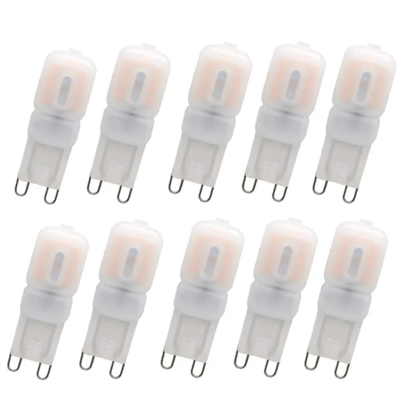 10PCS/Lot Mini G9 LED Lamp 2.5W 200LM 14Leds 2835SMD LED 360Degree Corn Light AC220V G9 Crystal Chandelier Bulb
10PCS/Lot Mini G9 LED Lamp 2.5W 200LM 14Leds 2835SMD LED 360Degree Corn Light AC220V G9 Crystal Chandelier Bulb